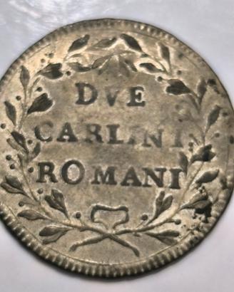 Pio I - 2 carlini romani