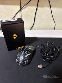 Mouse da Gaming Cablato USB