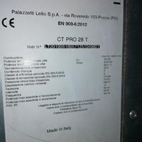 idrostufa pellet palazzetti ct pro 28t
