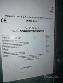 idrostufa pellet palazzetti ct pro 28t