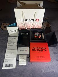 Omega x Swatch MoonSwatch Mission on Earth Lava