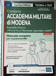 Manuale accademia militare di modena. Esercito