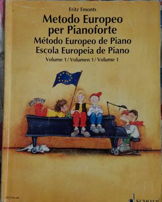 Metodo europeo per pianoforte Volume 1