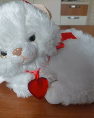 Gattino micio peluche 