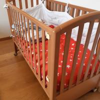 foppapedretti lettino con sponde