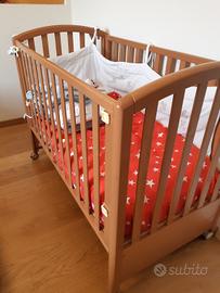 foppapedretti lettino con sponde