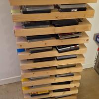 Mobile arredo design porta dvd o libri