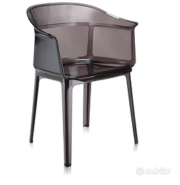 sedia poltrona kartell Papyrus nera