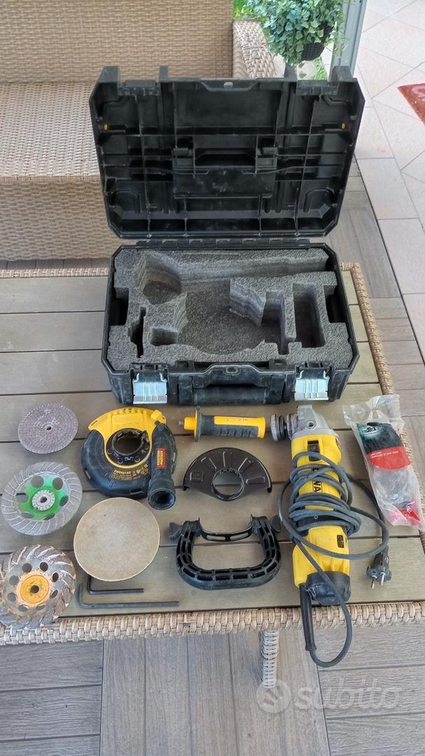 Smerigliatrice Angolare DeWalt 125mm 1500W | Con Tazza Diamantata E Cuffia | DWE4257KT-QS - Foto 8