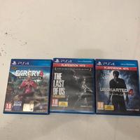 3 giochi per play 4 prezzo trattabile