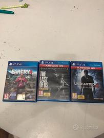 3 giochi per play 4 prezzo trattabile
