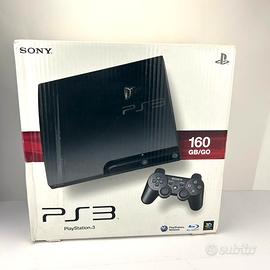 Playstation 3 slim 160 Gb console Sony Ps3 scatola