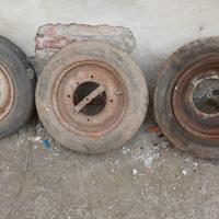 Dischi ruota fiat 500 d'epoca