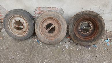 Dischi ruota fiat 500 d'epoca