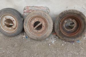 Dischi ruota fiat 500 d'epoca