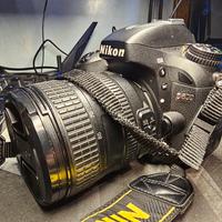 Nikon d600 full frame + obiettivi + accessori 