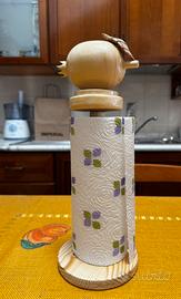 Porta scottex con frutta