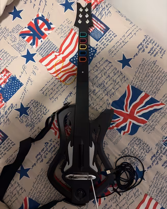 Chitarra Clone hero (warriors of rock)