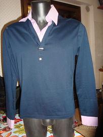 Polo maglia elasticizzata finta camicia A. Morato