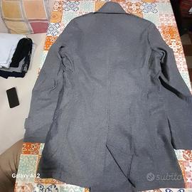 Giaccone Roberto Pepe doppio petto da uomo TG 48