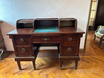 Scrivania Ministeriale Vintage -anni '30/'40