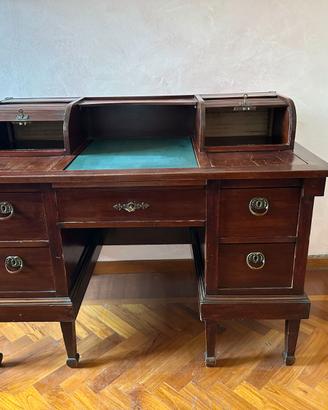 Scrivania Ministeriale Vintage -anni '30/'40