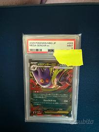 Carta Pokémon Mega Gengar ex PSA 9 da collezione