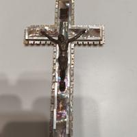 Crocifisso vintage in madreperla 