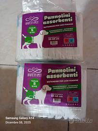 pannolini per cani