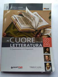 Libro Al cuore della letteratura 2 usato