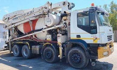 Iveco Trakker 410T44 + Betonpompa Cifa MK28