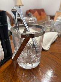 Porta ghiaccio in cristallo