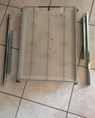 Mensola estraibile armadio pax Ikea 50 cm
