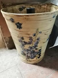 Secchio decoupage