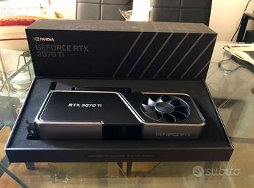 RTX 3070 ti FE Nvidia