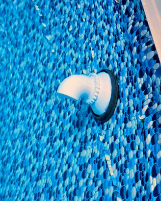 Bocchetta uscita piscina 90° ruotabile alto flusso