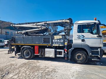 Man TGS 18.360 allestito con Pompa CIFA K20L