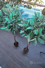 Coppia alberi artificiali  120 cm