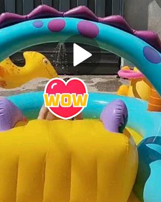 piscina gonfiabile bambini dinosauri 