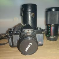 yashica fx3 super e obiettivo yashica 70-210