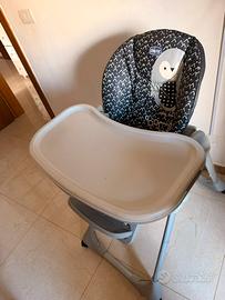 Seggiolone Chicco Polly Easy Penguin regolabile