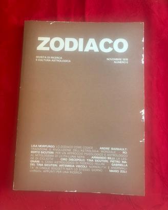 Rivista zodiaco del 1978 numero 0.  Raro