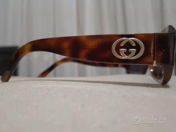 occhiali gucci montatura tartarugata