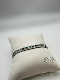 Bracciale in Oro Bianco 18k