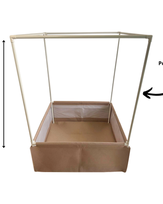 Vasi in tessuto-letto coltivazione-semina-ortaggi