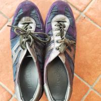 Scarpe Hogan donna viola e grigio – Taglia 36½ + p