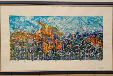 Serigrafia Mario Schifano