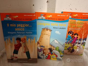 Lotto 3 Libri Il Battello a Vapore - Serie Arancio