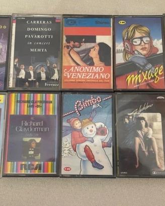 10 musicassette vintage vario genere