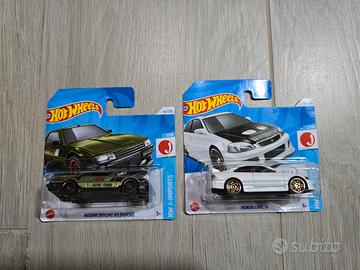 Hot Wheels Nissan Skyline Rs + Honda Civic Si